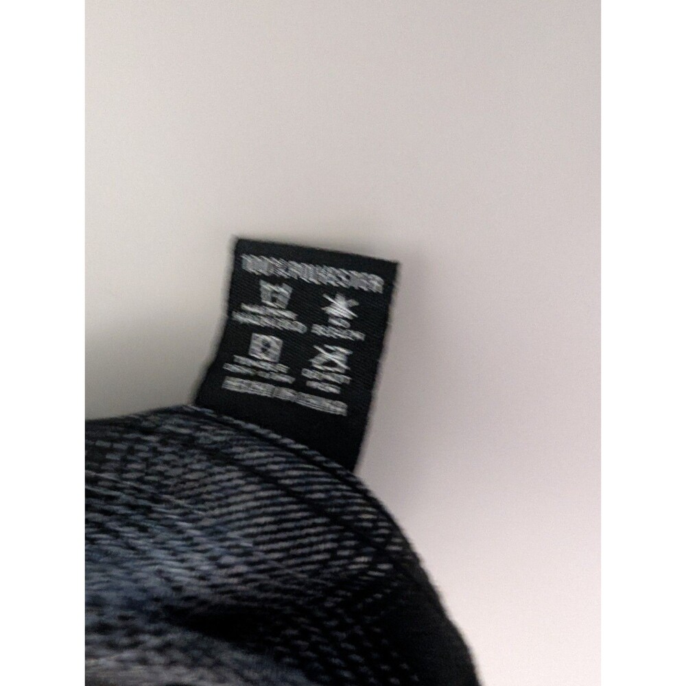 Dixxon Dago Dane Engraving Limited Edition Flannel Shirt Mens XL Black Gray - Picture 5 of 9